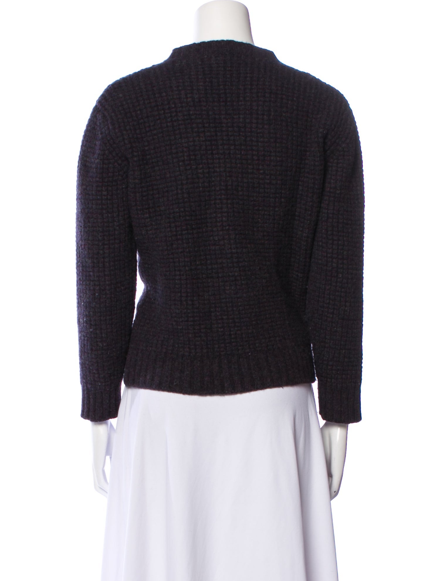 A.P.C. Merino Wool Mock Neck Sweater